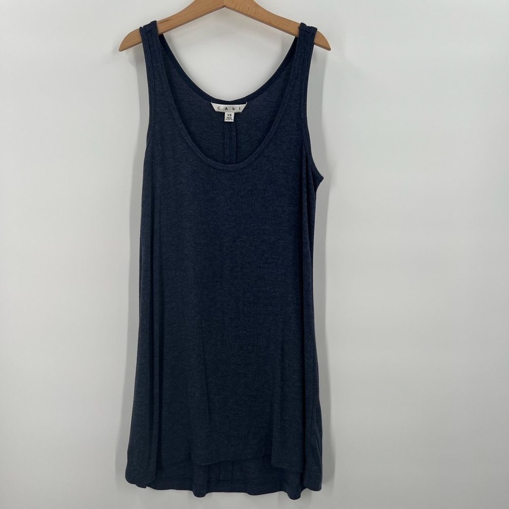 Cabi Blue Dress/Shirt Ladies Extra Small
